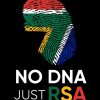 South Africans divided over popular ‘No DNA, Just RSA’ slogan