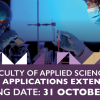 DUT 2027 Applications Remain Open for Selected Programmes in Applied Sciences 